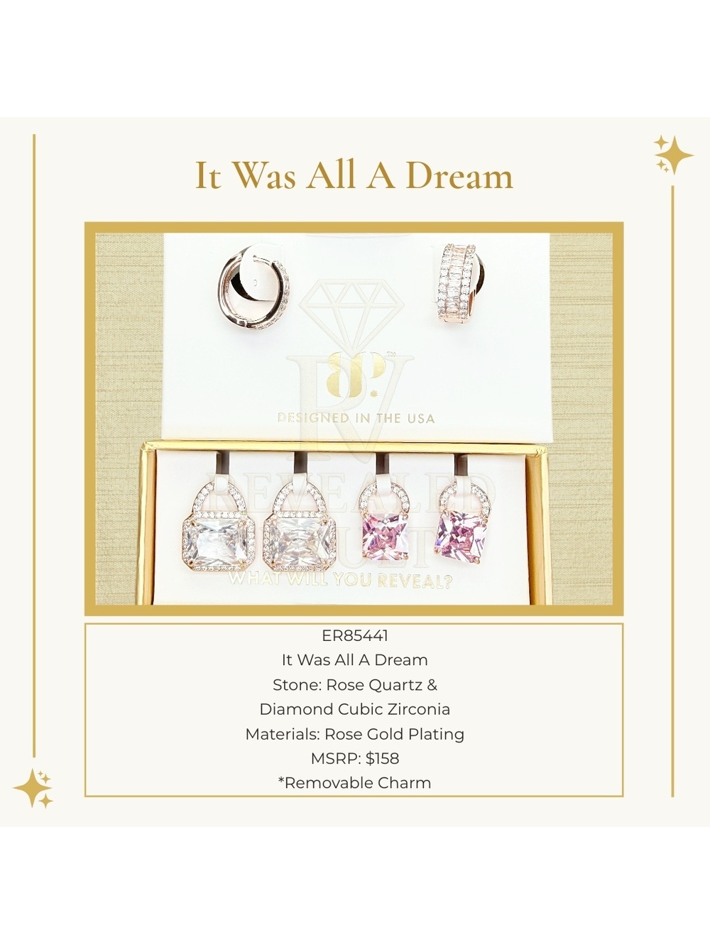 It Was All A Dream - Charming Hoops